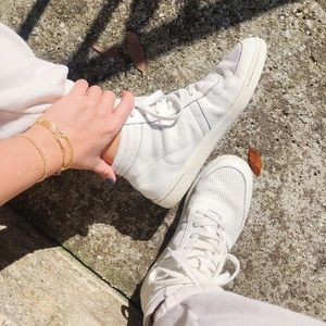 Dolce Vita White High Top Sneakers